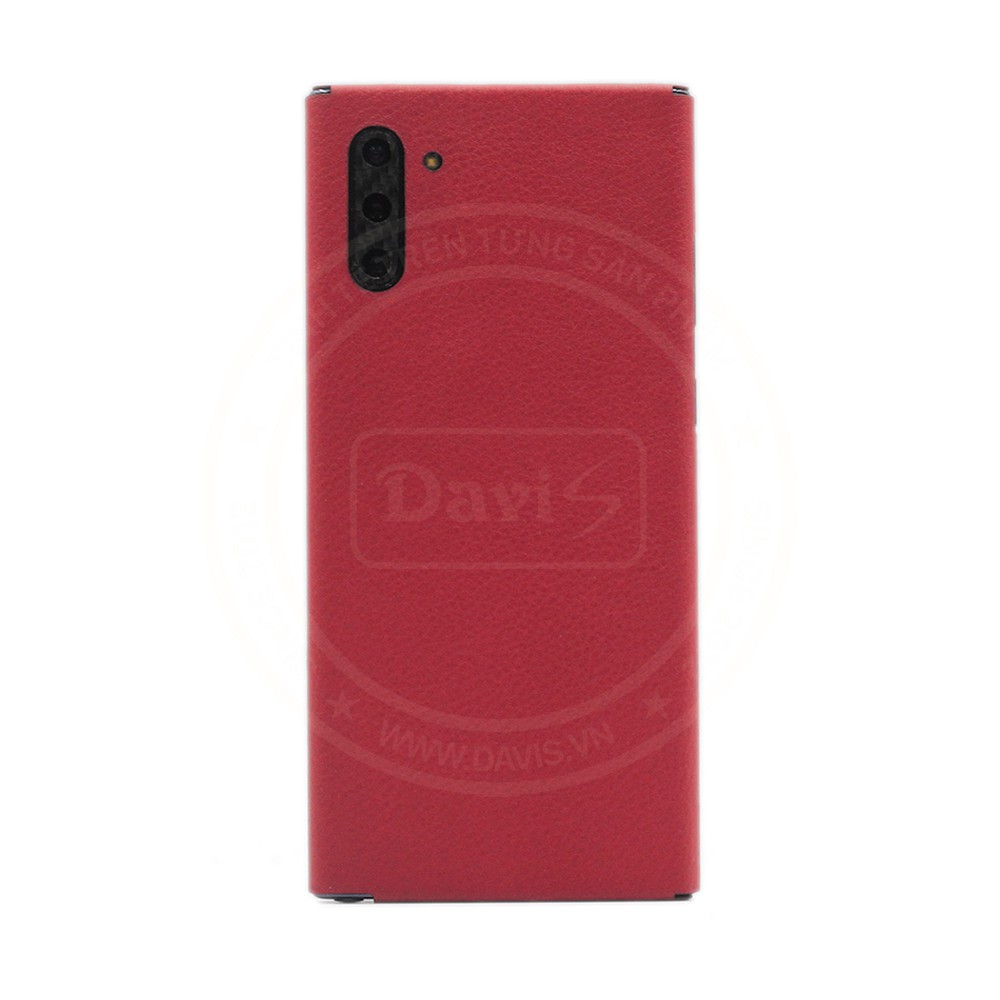Miếng dán da full viền Galaxy Note 10 | Note 10 Plus - Thương Hiệu Davis