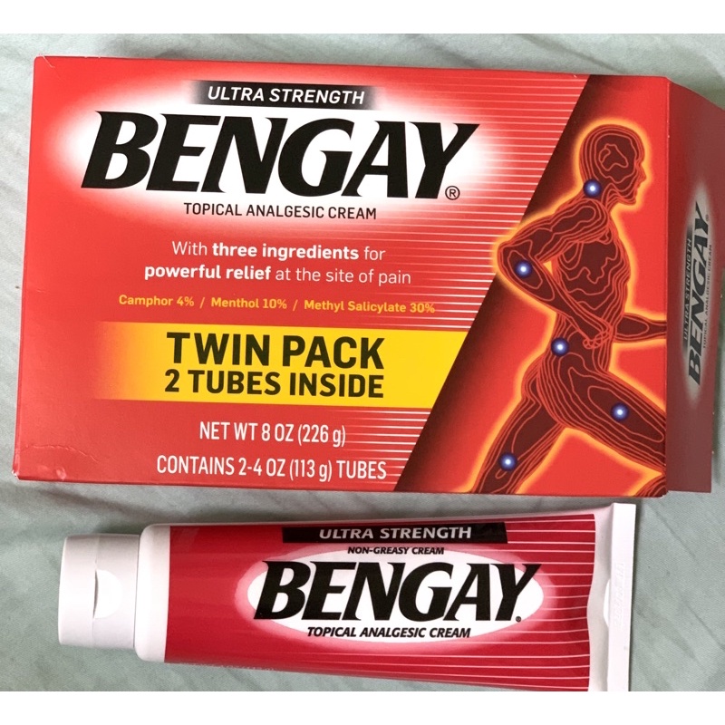 Dầu nóng xoa bóp giảm đau Bengay Ultra Strength 113g - Mỹ