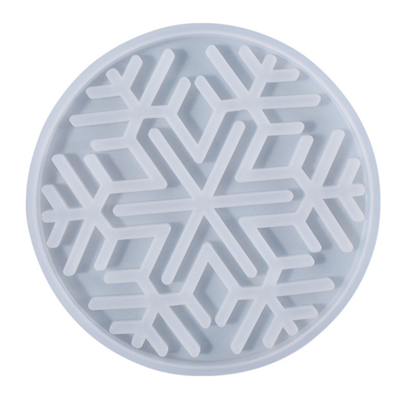 Sa Khuôn Silicone Làm Đế Lót Ly Hình Tròn Trang Trí Nội Thất DIY