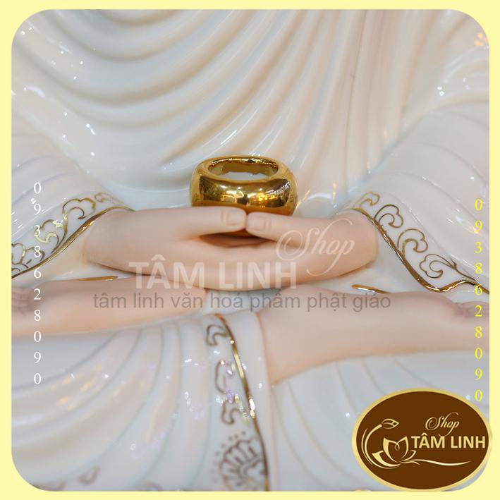 Tượng Bổn Sư Thích Ca Bằng Sứ Cao Cấp Loại 1 nhiều size