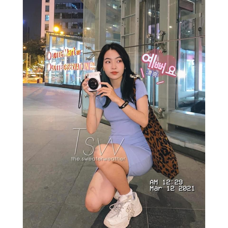 [Mã SKAMA06 giảm 8% tối đa 50K đơn 250K] Váy BODY ZIP cổ tròn (Kèm ảnh thật,video) | BigBuy360 - bigbuy360.vn