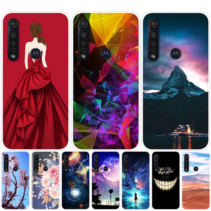 Ốp Điện Thoại TPU Dẻo In Họa Tiết Độc Đáo Thời Trang Cho Motorola Moto G8 Plus Moto G8 Plus G 8 G8Plus