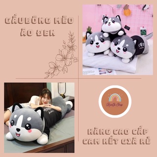 Mèo áo đen dài 1.4m - gấu bông