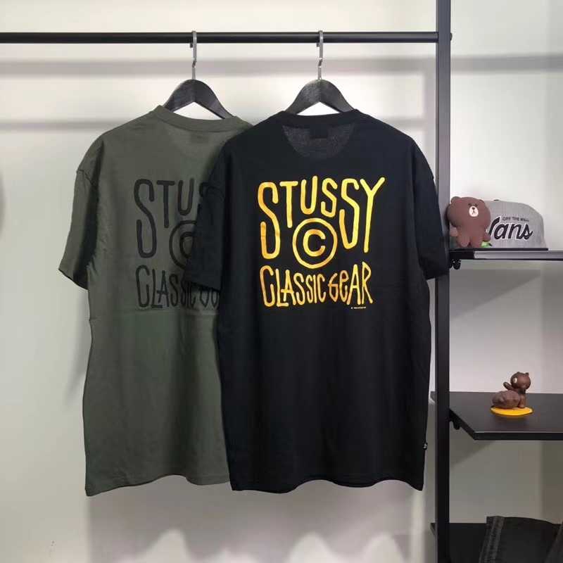 Áo thun Stussy ngắn tay thời trang nam nữ trẻ trung