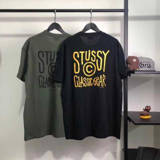 Áo Thun Tay Lỡ In Chữ Stussy Thời Trang Cho Cặp Đôi