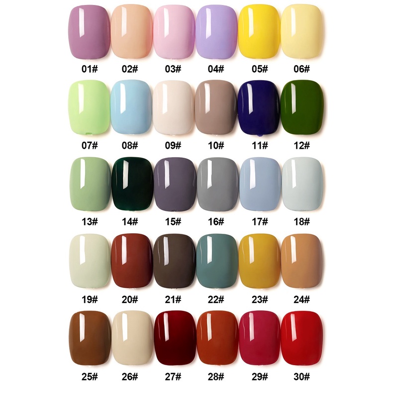 Set 60 Chai Sơn Gel AS | Tặng Base Top Cứng Móng