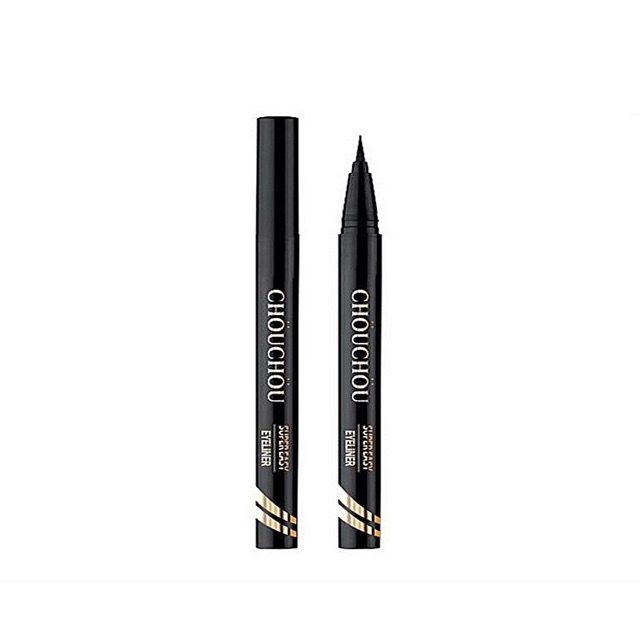 Bút kẻ viền mắt siêu mảnh, chống trôi Chou Chou Super Easy Eyeliner Brush 0.5g