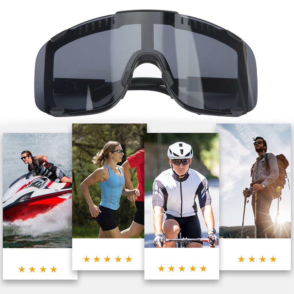 Hàng HOT Kính râm xe máy Xe đạp hình vuông Bảo vệ cchống nắng Nhiều màu sắc ngoài trời【Southdakota051】