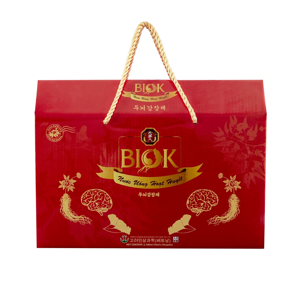 Hoạt Huyết Dưỡng Não BIOK (30Gói x70ml)