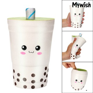 Đồ Chơi Xốp Squishy Giảm Stress Hình Ly Trà Sữa Dễ Thương Cho Bé