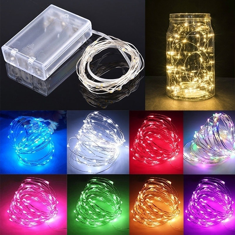 Dây Đèn Led 5 / 10m Trang Trí Không Thấm Nước