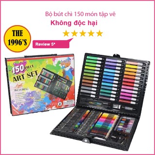 [HÀNG HOT] Hộp Màu 150 Chi Tiết Cho Bé Tập Tô,  Bộ Màu Vẽ Đa Năng - HÀNG LOẠI 1