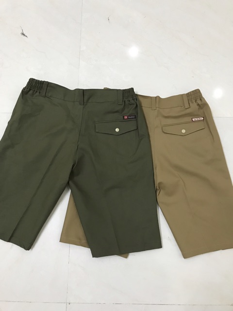 Quần short kaki nam