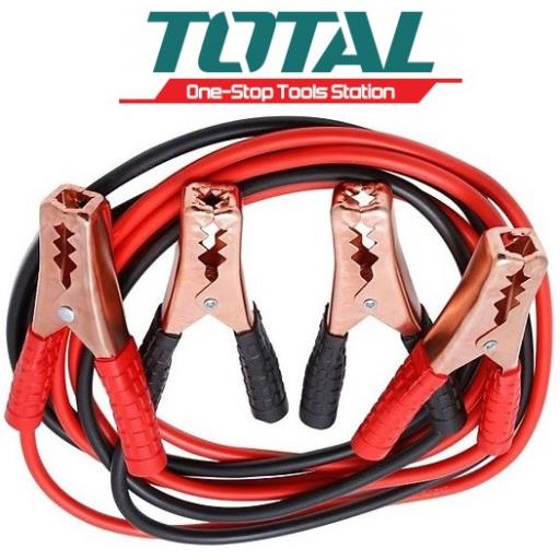 Dây nối sạc bình ắc quy acqui 200AMP 2.5m Booster Cable TOTAL PBCA12001