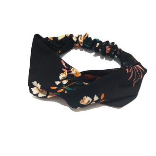Băng Đô Turban Vintage , Vải Hoa Siêu Đẹp