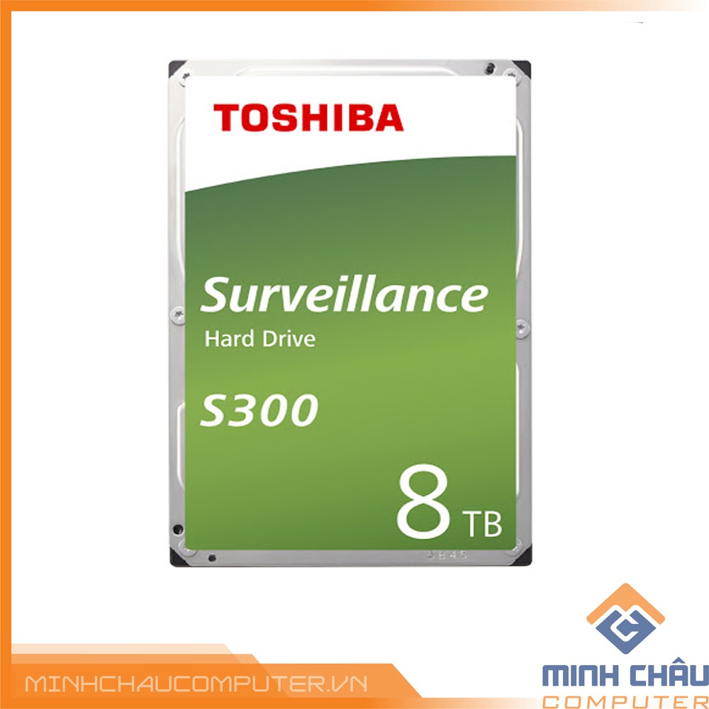 Ổ cứng HDD Toshiba S300 Surveillance 8TB 3.5&quot; SATA 3 - HDWT380UZSVA