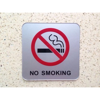 Biển cấm hút thuốc no smoking