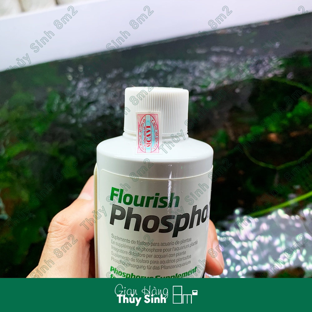 Phân Nước SEACHEM Flourish Phosphorus  - Cung cấp Đa lượng P cho cây thủy sinh - 8m2