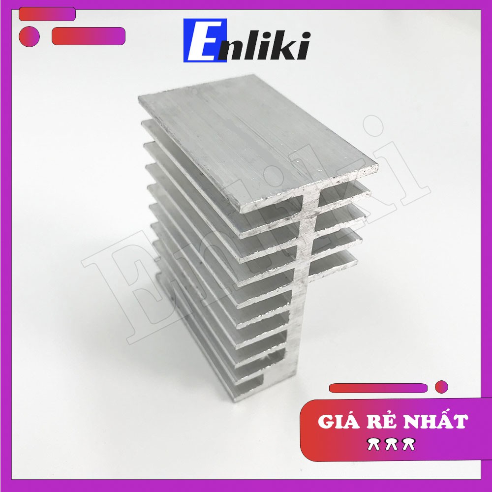 Tản Nhiệt Nhôm 2 Tầng 10 Cánh 65x58x32mm