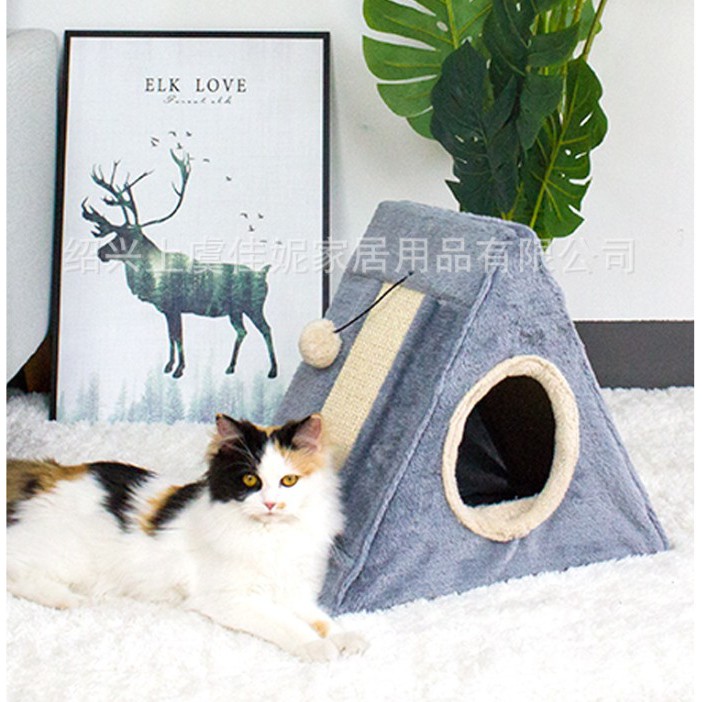 Nhà Mèo Tam Giác , Cattree , ổ nằm cho thú cưng
