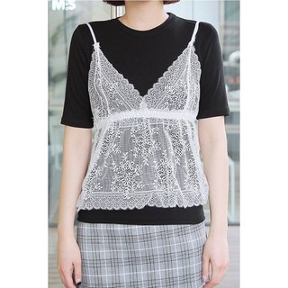 ÁO REN CROPTOP MẶC NGOÀI