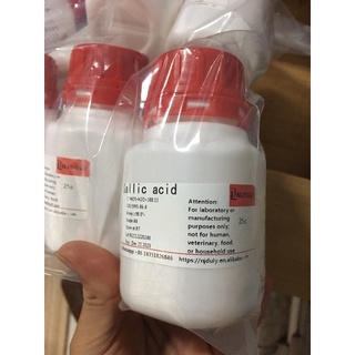Hoá chất gallic acid | cas 5995-86-8 98% lọ 25g