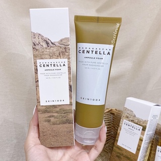 Sữa Rửa Mặt Rau Má Cho Da Mụn, Dưỡng Ẩm Skin1004 Madagascar Centella Ampoule Foam 125ml
