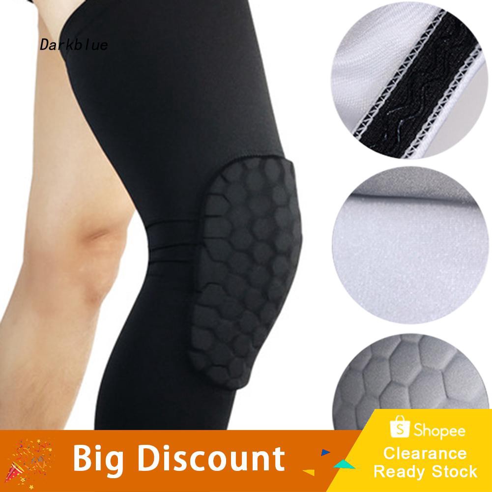 1 Đệm Bảo Vệ Đầu Gối Thoáng Khí Họa Tiết Tổ Ong Khi Chơi Thể Thao