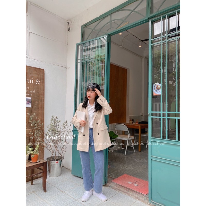[CÓ SẴN] ÁO BLAZER ULZZANG 2 LỚP (ảnh thật/video)