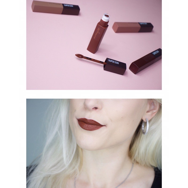 Son kem lì Maybelline Super Stay Matte Ink Coffee Limited Edition