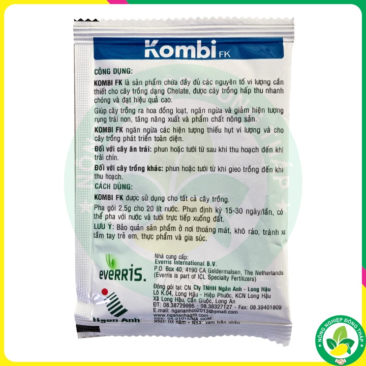 Phân Vi Lượng Bón Rễ KOMBI FK