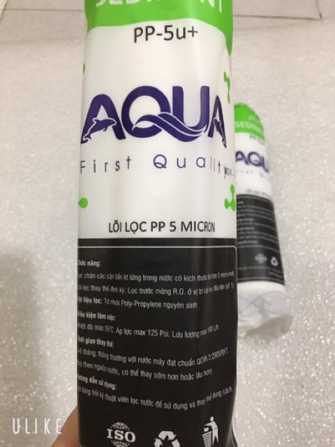 Lõi lọc nước số 1 aqua - 3 lõi