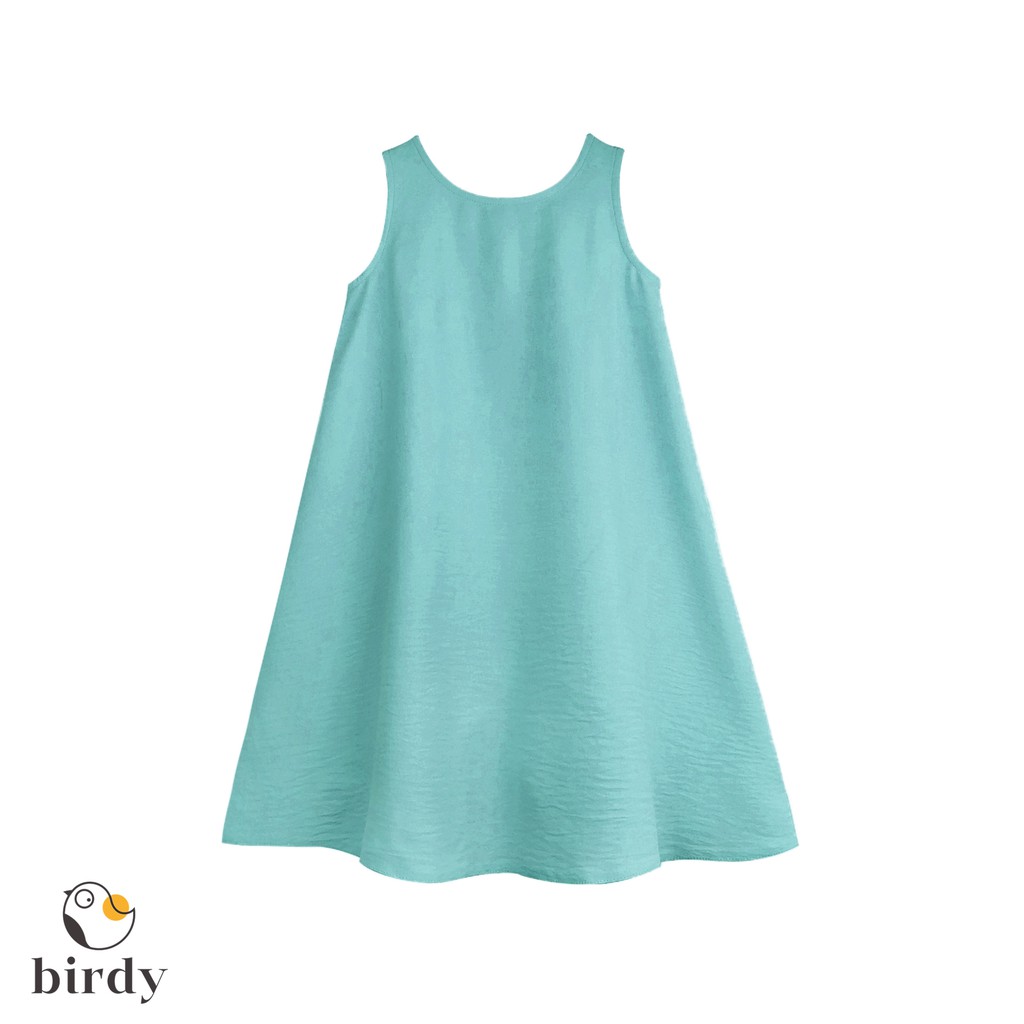 [BIRDY - VA08] Váy đầm bé gái từ 2~6 tuổi - Vải đũi vân tự nhiên - Thiết kế - Hàng cao cấp - Mát mịn thoải mái