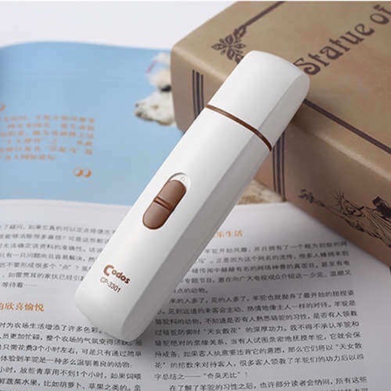 Máy mài dũa móng thú cưng CODOS 3300| Máy mài dũa móng chó mèo cao cấp| Bảo hành 1 năm bản Pin cao cấp
