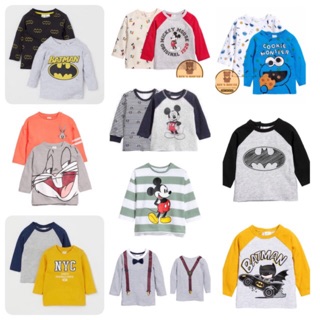 Áo thun H&M sz 4-24m