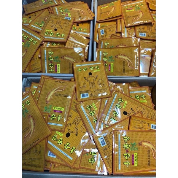 Miếng cao dán hồng sâm Hàn Quốc chính hãng | BigBuy360 - bigbuy360.vn