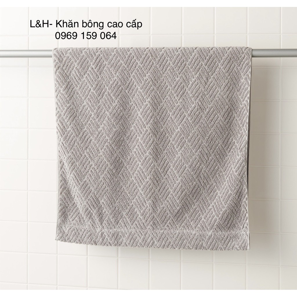 Khăn tắm Muji xuất nhật, quả trám, KT 70x140cm