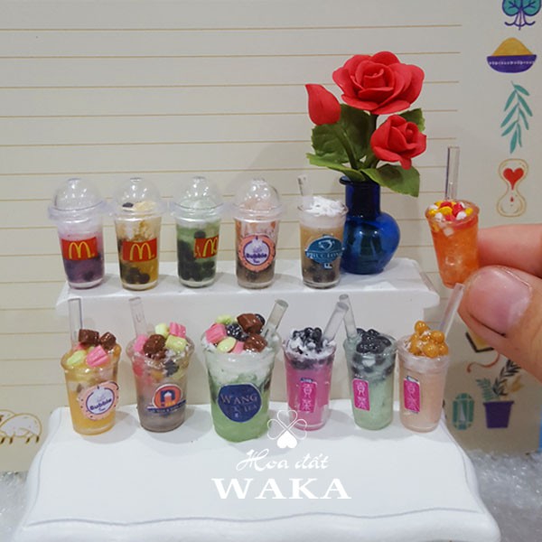 Trà Sữa Handmade Mini 01- Mô Hình Thức Uống 1/12