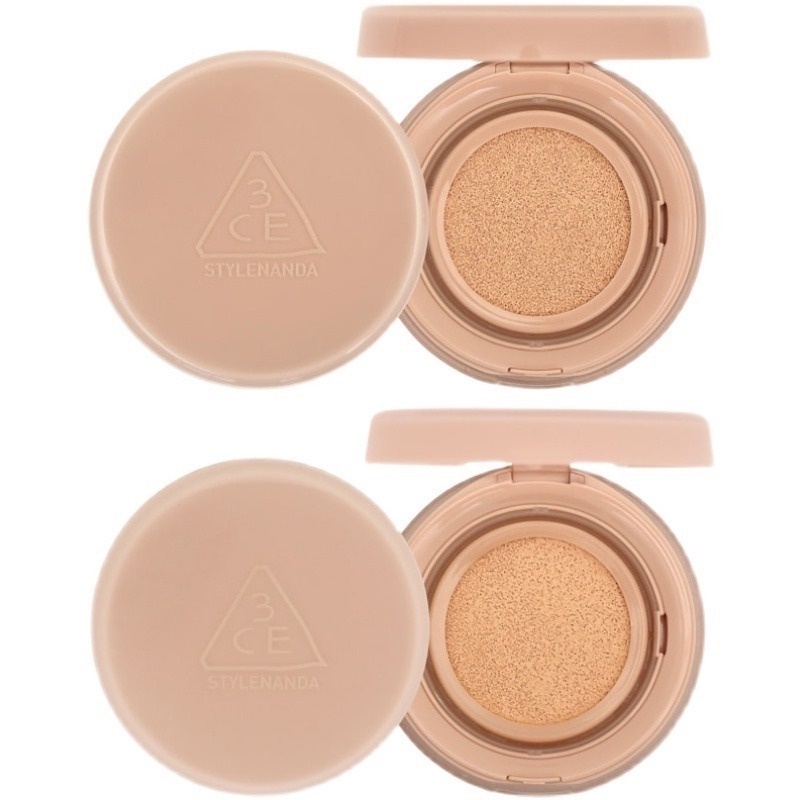 Phấn Nước 3CE Tông Lì Che Khuyết Điểm Tự Nhiên Lâu Trôi