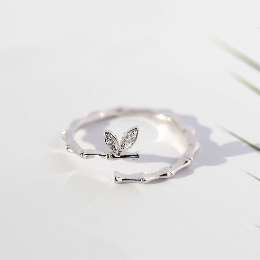 Nhẫn Hợp Kim Dạng Hở Thiết Kế Thời Trang