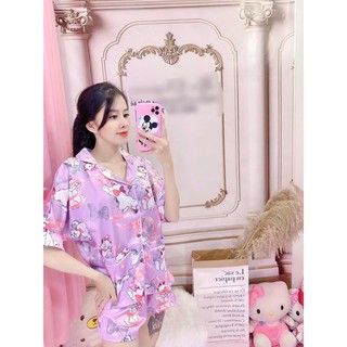 Pijama đùi cánh dơi (ib chọn mẫu)