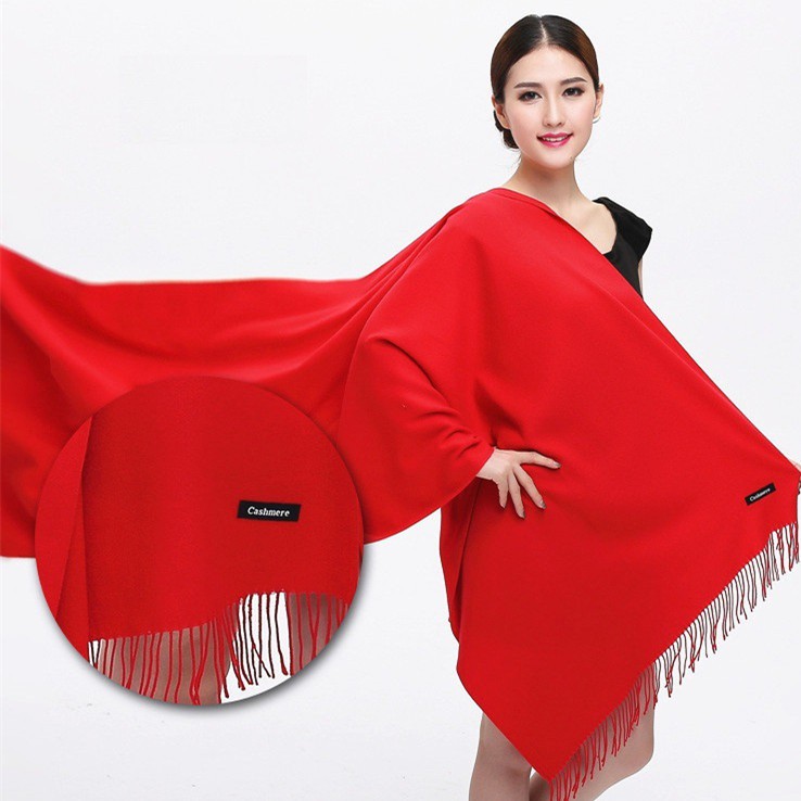 [Có video] Khăn choàng cổ cao cấp loại I, bao đẹp, chất vải dày, mềm mịn dài 68x200cm  (TẶNG FREE 1 MŨ NỒI NỈ)