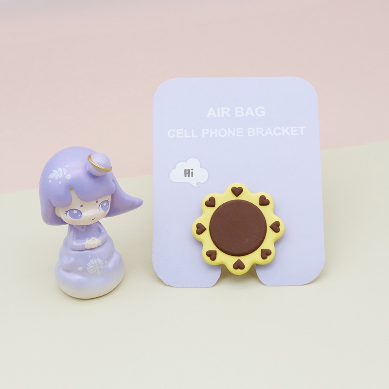 Giá Đỡ Điện Thoại Họa Tiết Hoa Dễ Thương Tiện Dụng