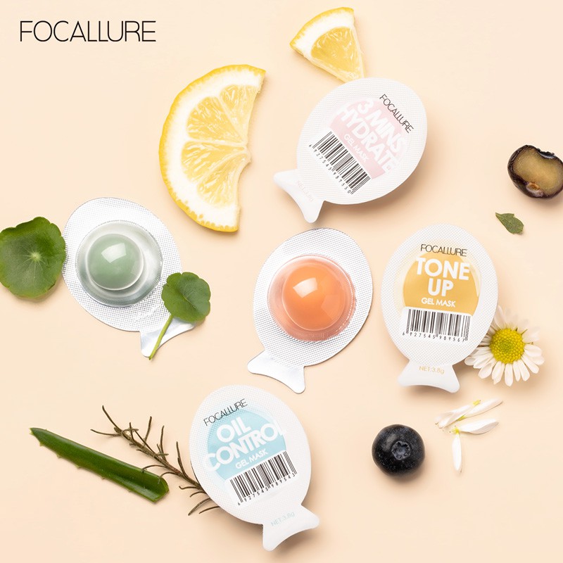 Mặt nạ dưỡng ẩm kiểm soát dầu chăm sóc da 7 ngày Focallure