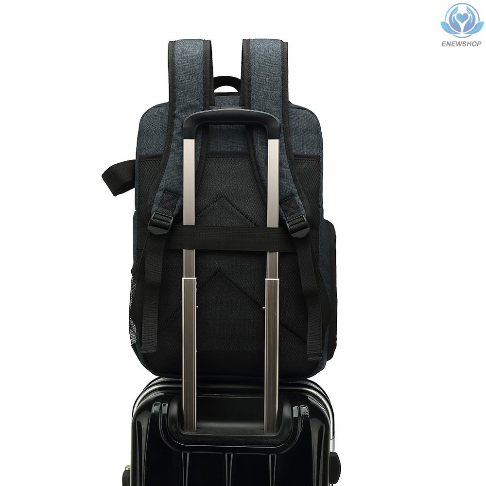 【enew】Multi-functional Waterproof Camera Backpack Large Capacity Portable Travel Camera Bag