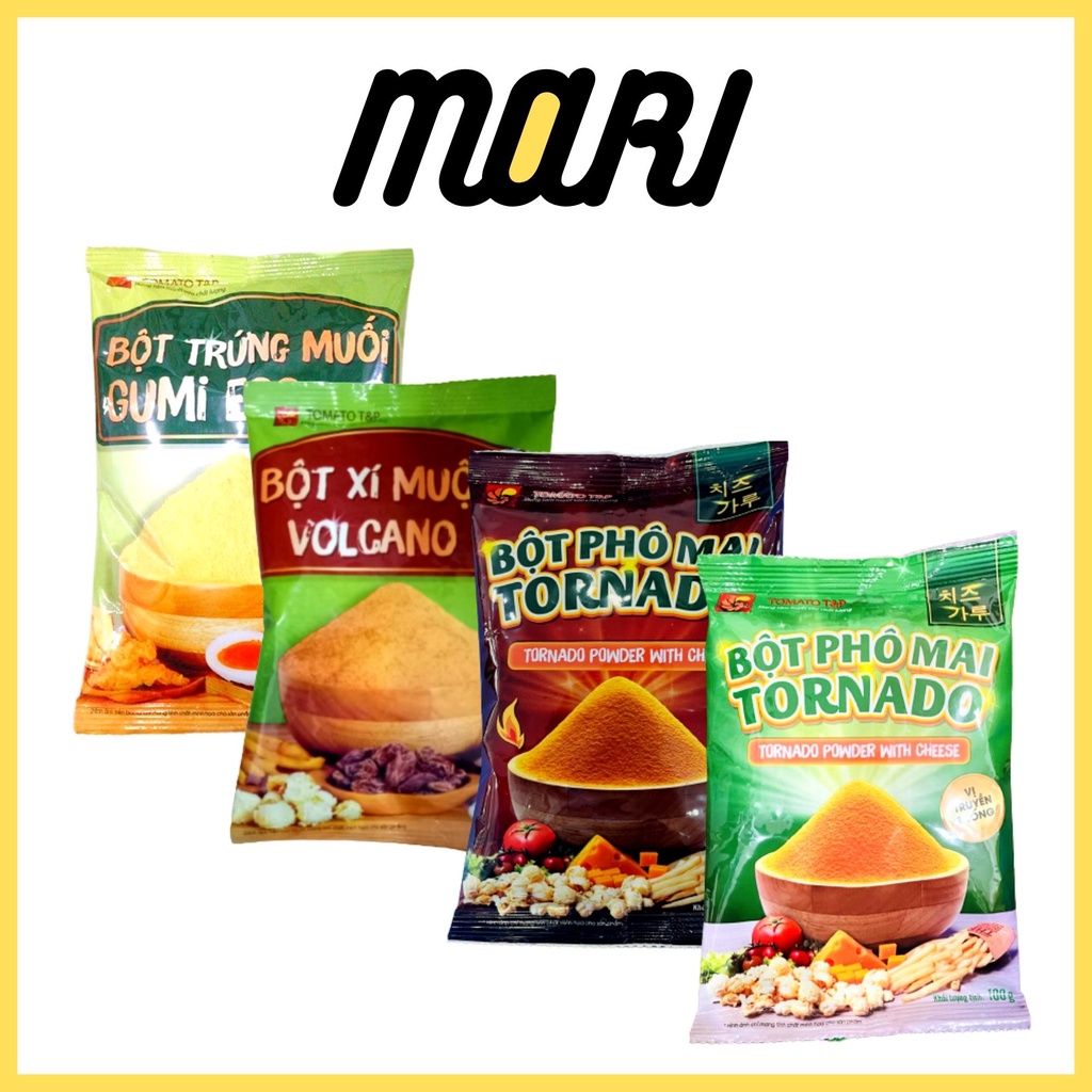 Bột Phô Mai Lắc/ Bột trứng muối/Bột xí muội 100g
