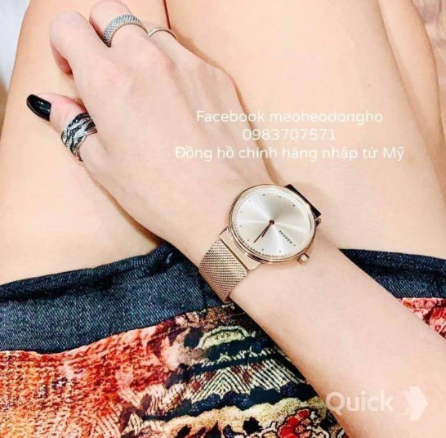 ĐỒNG HỒ NỮ SKAGEN ANNELIE ROSE