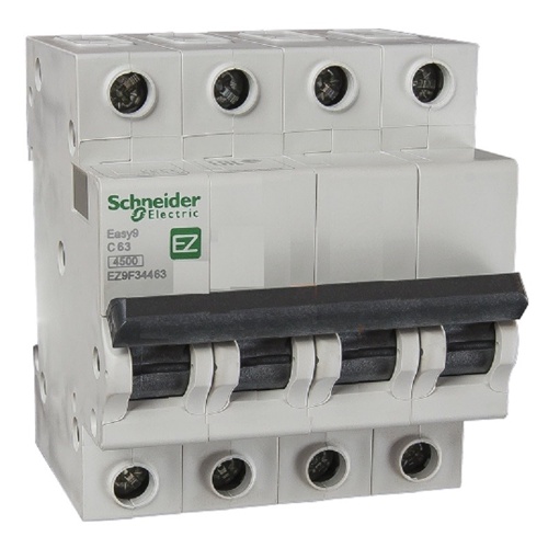 Cầu dao tự động  Easy 9 loại 4P - Schneider cao cấp
