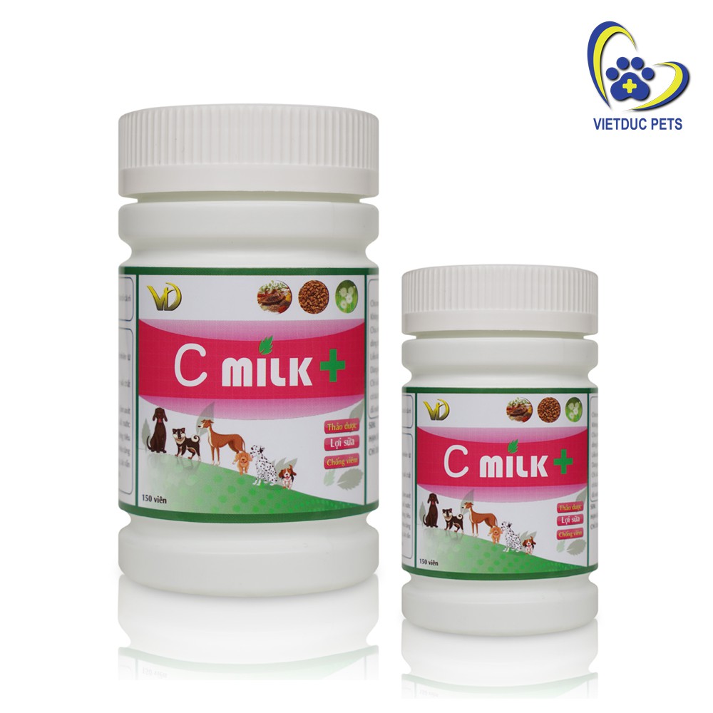 C MILK+ Tăng sữa cho chó mẹ cực nhanh và an toàn
