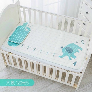 Chiếu lụa điều hoà Muslin Tree kèm gối thảo dược cho bé